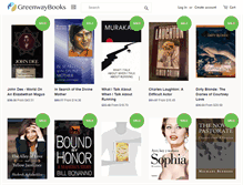 Tablet Screenshot of greenwaybooks.com